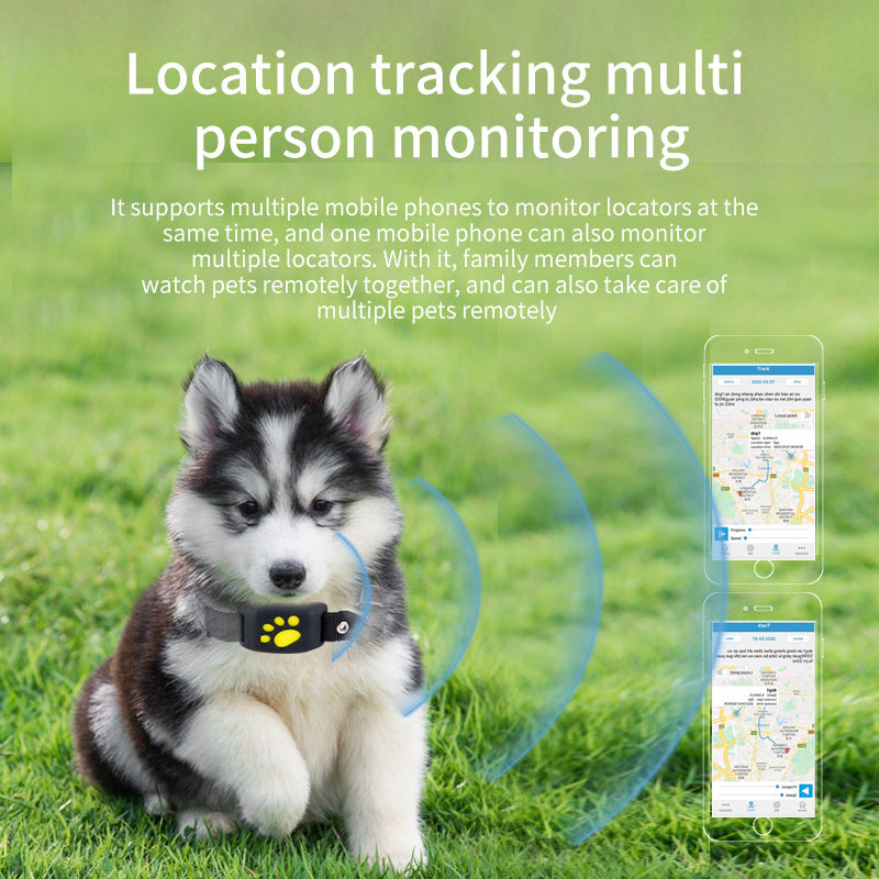 Real-Time GPS Pet Tracker – GSM + Beidou Smart Locator for Dogs & Cats
