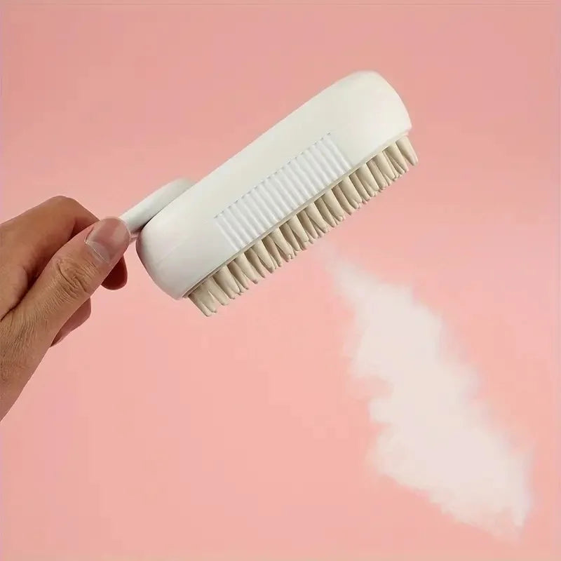 2-in-1 Pet Spray Comb – Undercoat Slicker Brush & Hair Remover Tool