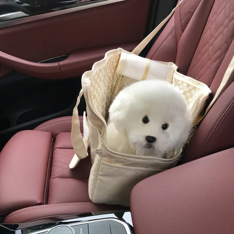 Portable Dog Carrier Bag – Shoulder Travel Carrier