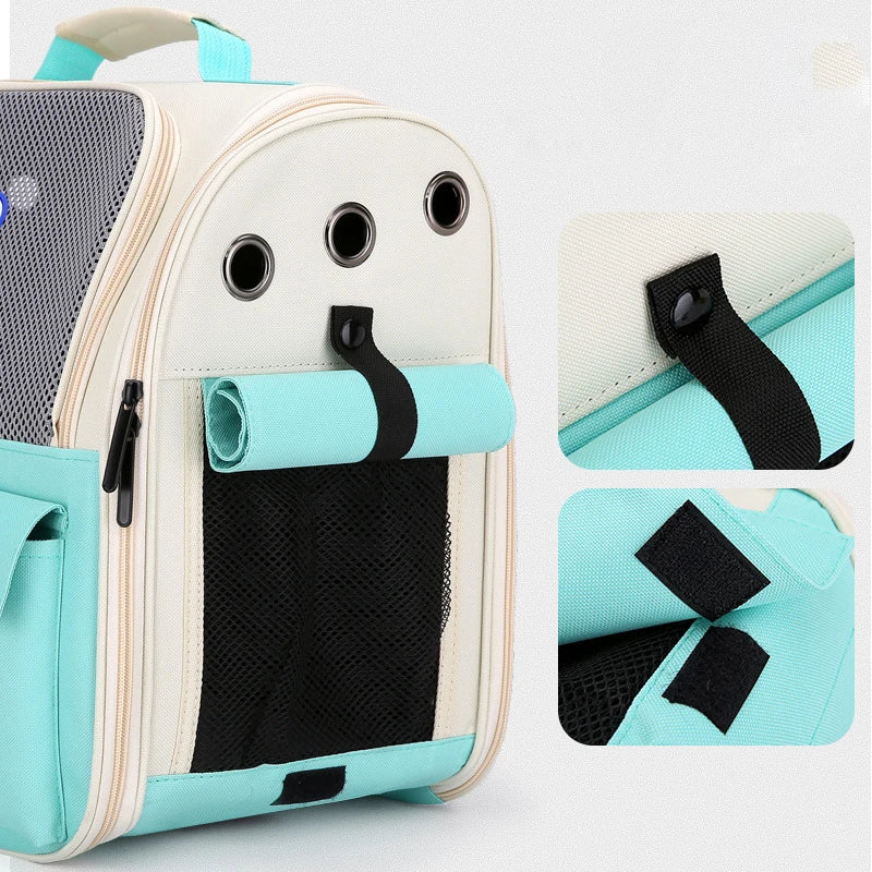 Foldable Cat Carrier Backpack – Travel Bag