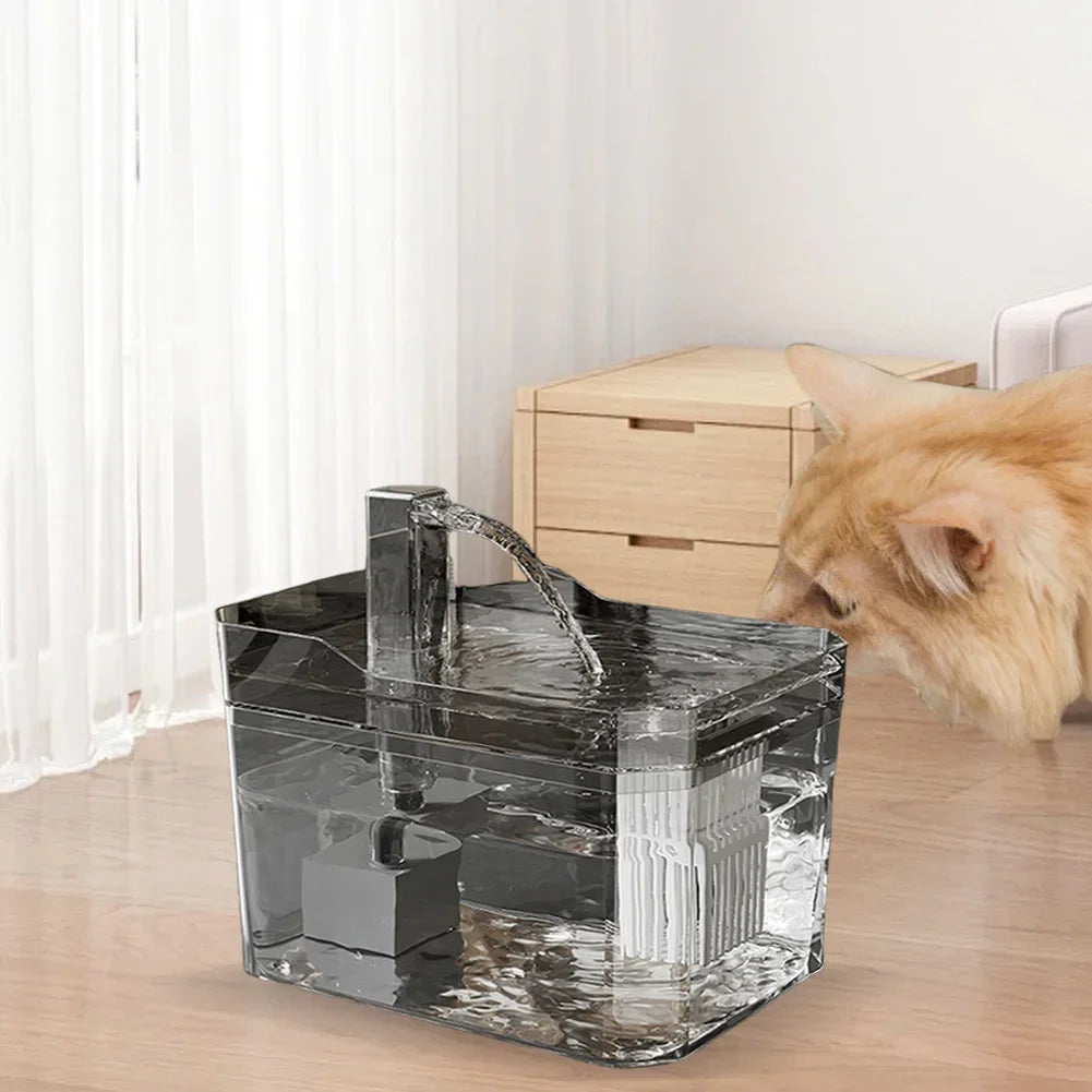 Cat Water Fountain – USB Powered, With Filter