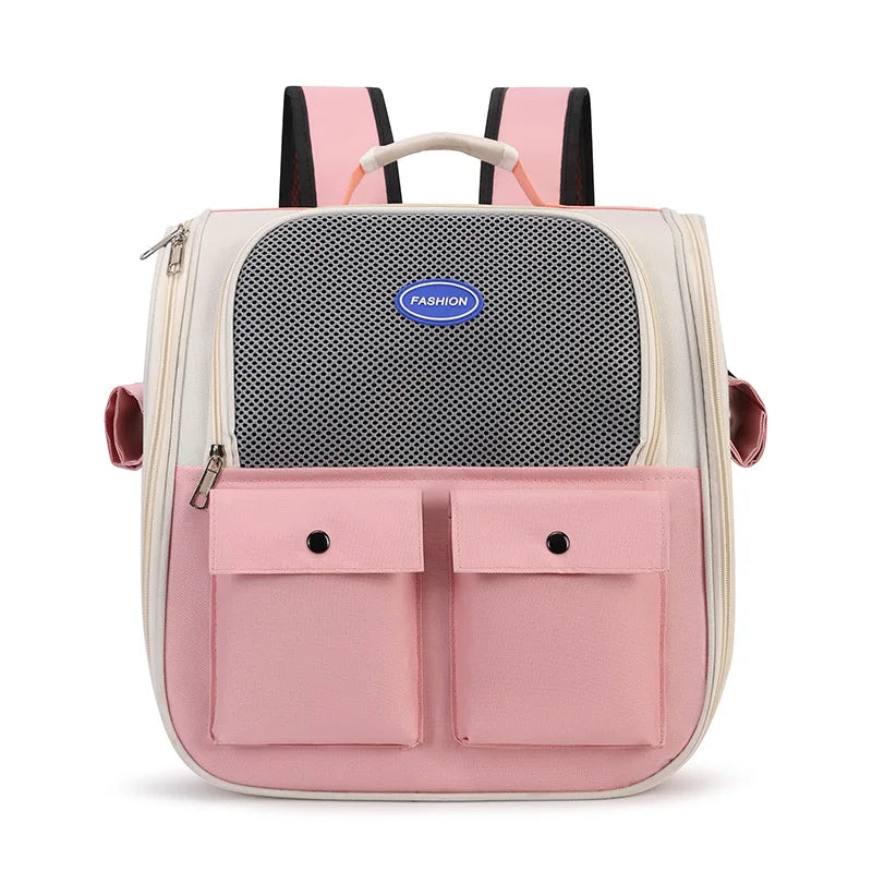Foldable Cat Carrier Backpack – Travel Bag