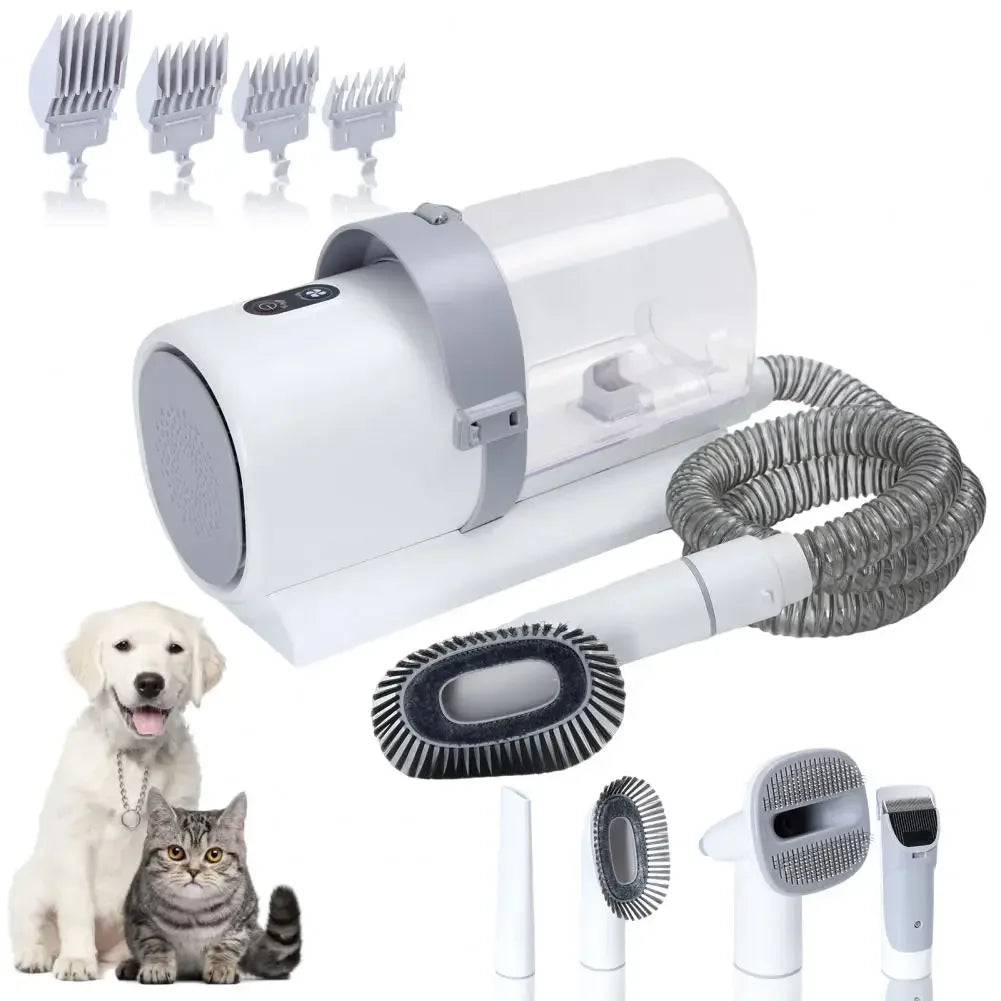 Dog Grooming Vacuum Kit for Pet Hair Removal