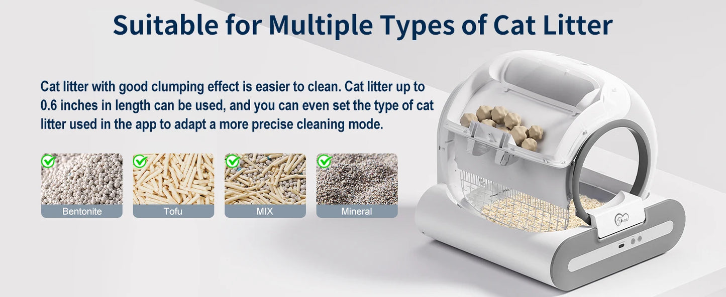 Doel Automatic Cat Litter Box – Self-Cleaning, App Control