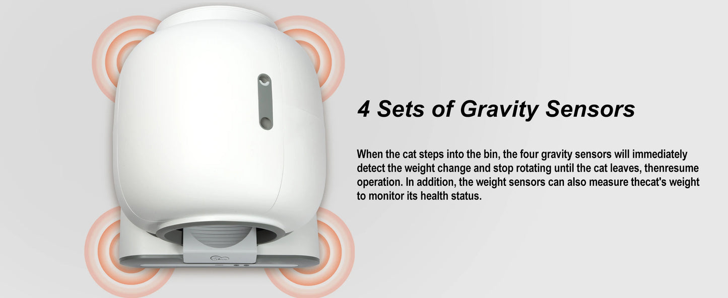 Doel Automatic Cat Litter Box – Self-Cleaning, App Control
