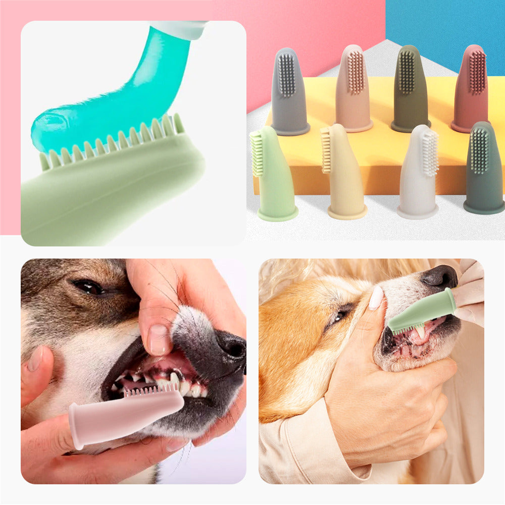 Silicone Pet Finger Toothbrush