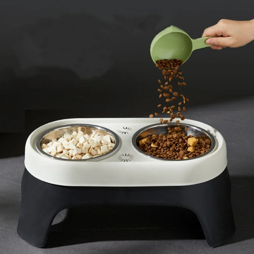 Elevated Pet Food Bowl – Raised Dog & Cat Feeder