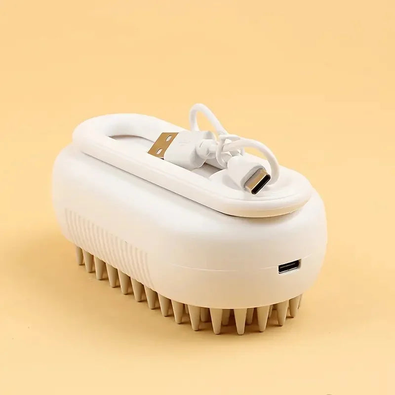 2-in-1 Pet Spray Comb – Undercoat Slicker Brush & Hair Remover Tool