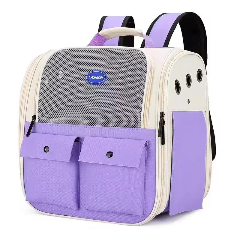 Foldable Cat Carrier Backpack – Travel Bag