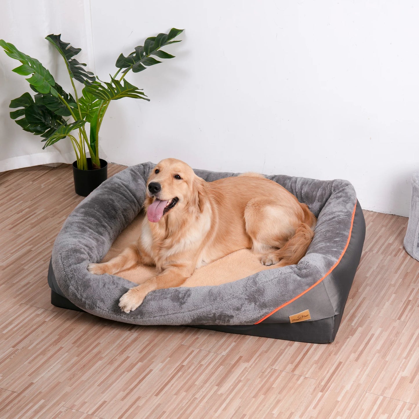 XL Orthopedic Dog Bed – Soft Foam, Washable Cover