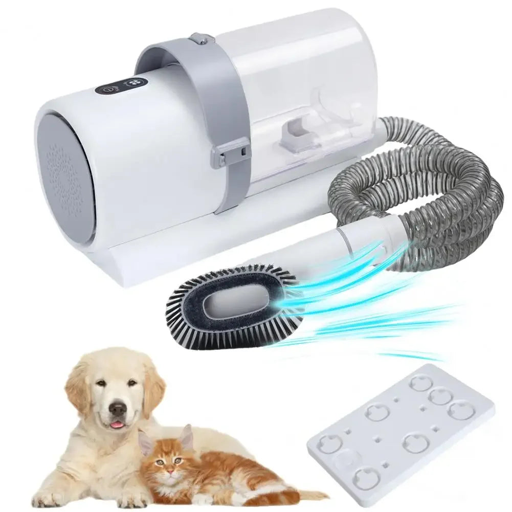 Dog Grooming Vacuum Kit for Pet Hair Removal