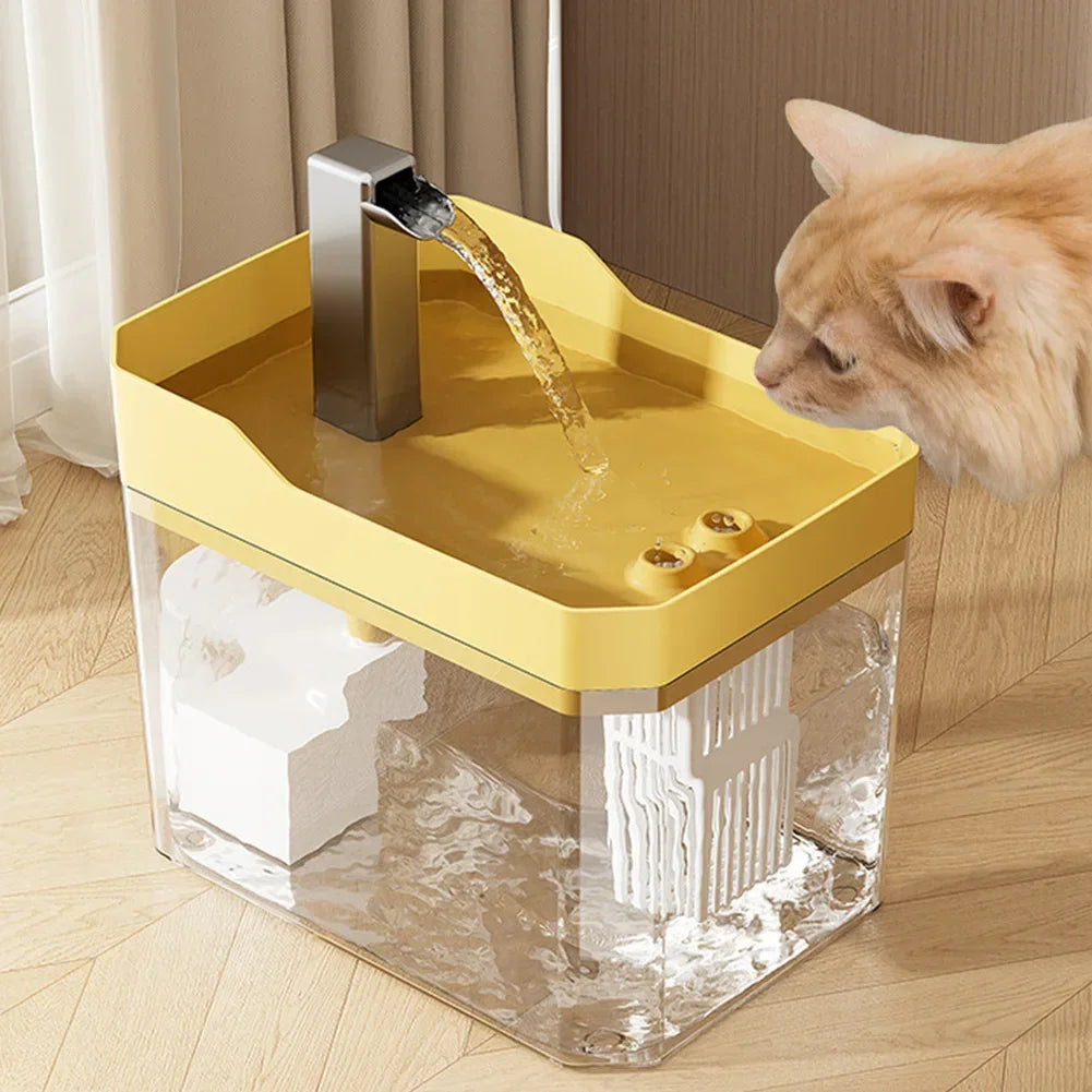Cat Water Fountain – USB Powered, With Filter