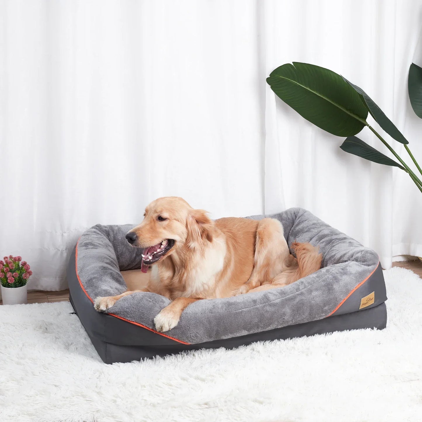 Large Soft Dog Bed for Extra Comfort