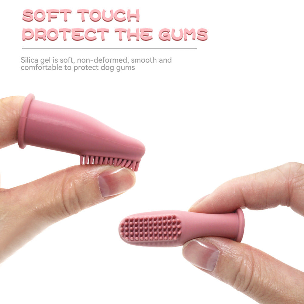 Silicone Pet Finger Toothbrush