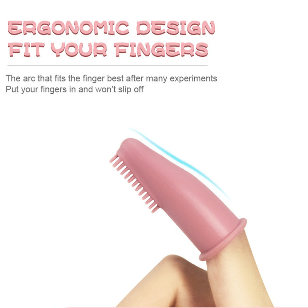 Silicone Pet Finger Toothbrush