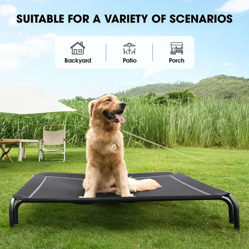Large Orthopedic Elevated Dog Bed – XL/3XL