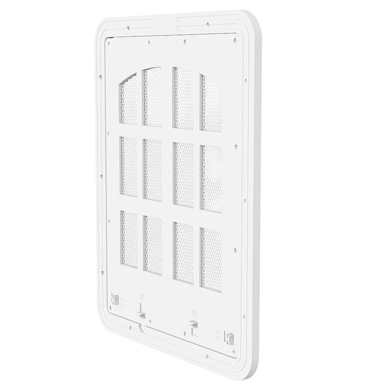 Large Magnetic Dog Screen Door – 4‑Way Locking Flap