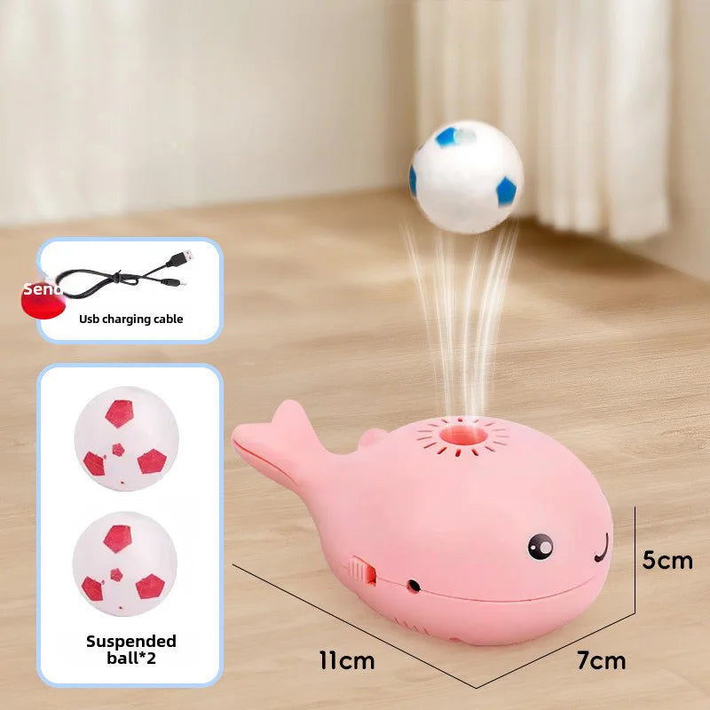Electric Floating Cat Toy – Interactive USB Play Ball