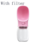 Travel Pet Water Bottle – Portable Dog & Cat Water Dispenser pettechhair
