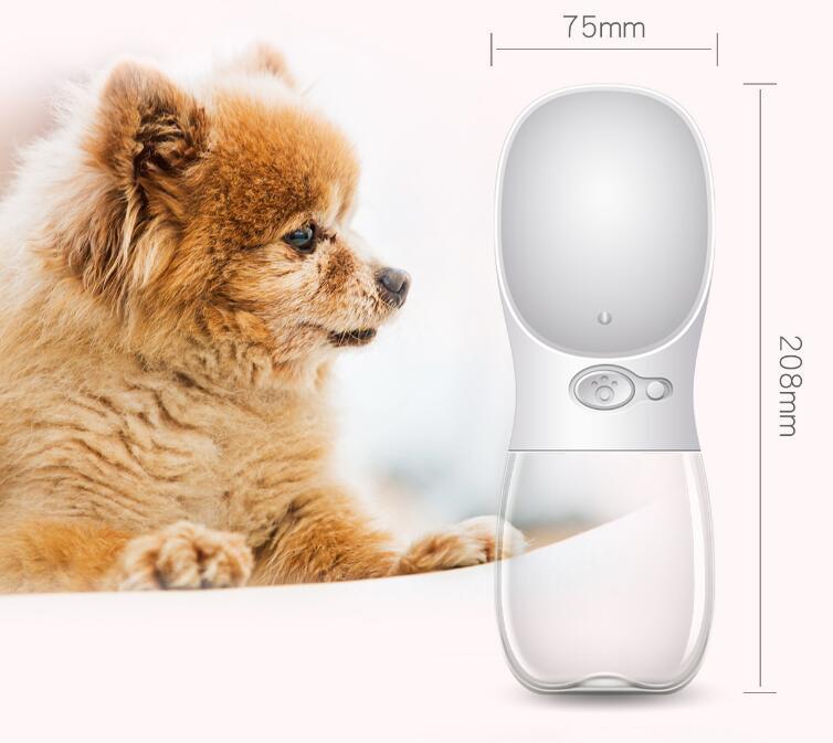 Travel Pet Water Bottle – Portable Dog & Cat Water Dispenser pettechhair