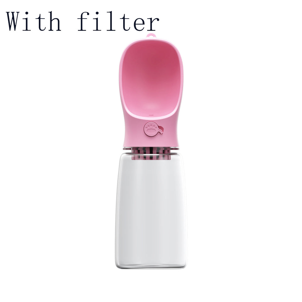 Travel Pet Water Bottle – Portable Dog & Cat Water Dispenser pettechhair
