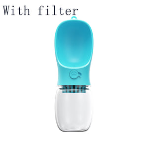Travel Pet Water Bottle – Portable Dog & Cat Water Dispenser pettechhair