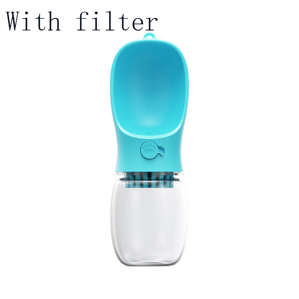 Travel Pet Water Bottle – Portable Dog & Cat Water Dispenser pettechhair