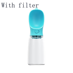 Travel Pet Water Bottle – Portable Dog & Cat Water Dispenser pettechhair