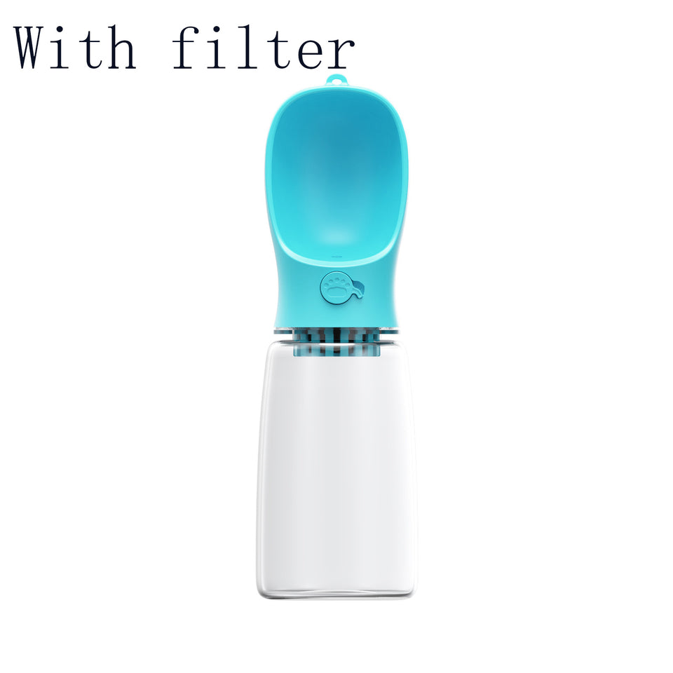 Travel Pet Water Bottle – Portable Dog & Cat Water Dispenser pettechhair