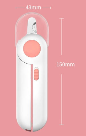 LED Pet Nail Clipper – Safe, Pain-Free Trimming for Dogs & Cats