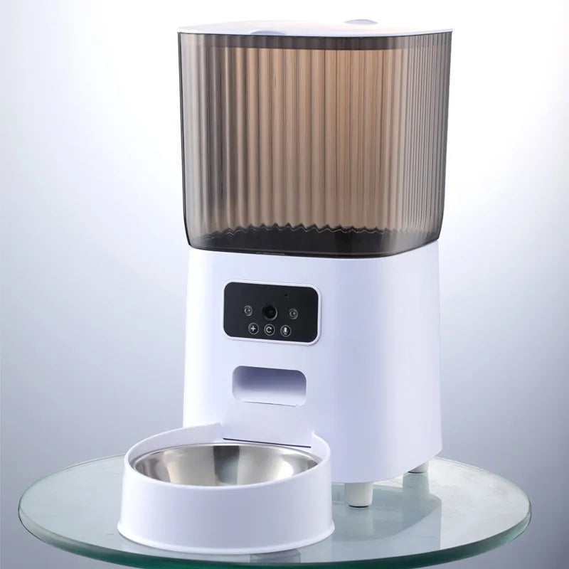Smart Cat Feeder With Camera Automatic Dispenser