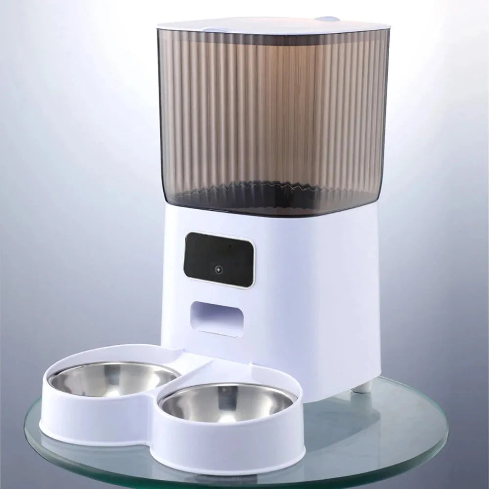 Smart Cat Feeder With Camera Automatic Dispenser