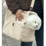 Portable Dog Carrier Bag – Travel Pet Tote for Small & Medium Dogs