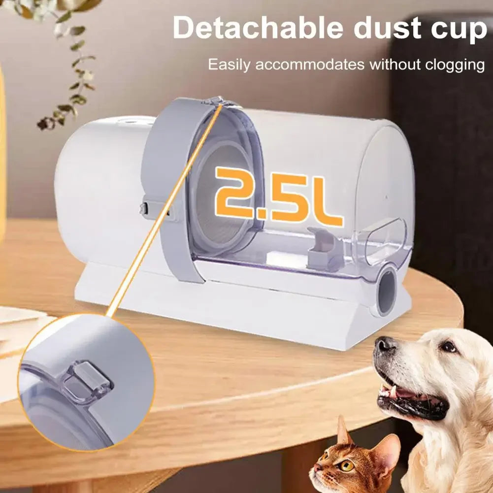 Dog Grooming Vacuum Kit for Pet Hair Removal