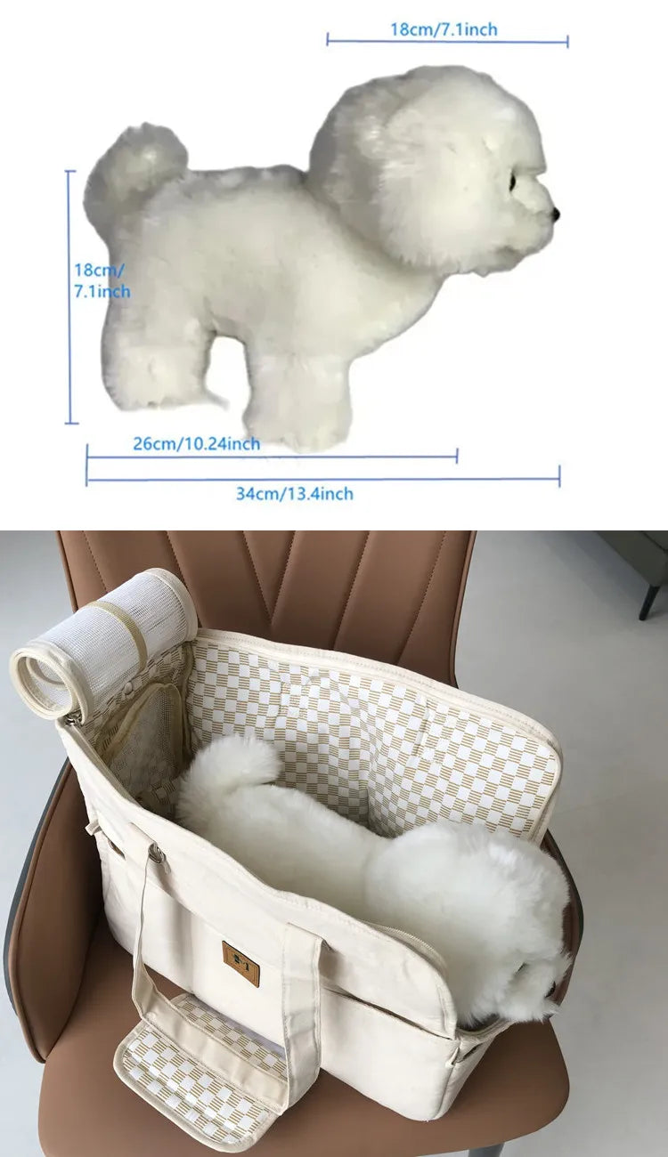 Portable Dog Carrier Bag – Shoulder Travel Carrier