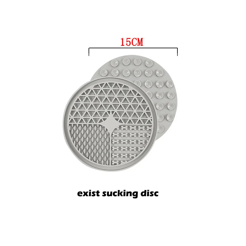 Dog Slow Feeders Mats Lick Mat Boredom Anxiety Reduction Perfect for Food Yogurt Peanut Butter Alternative to Slow Feed Dog Bowl pettechhair