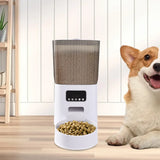 Automatic Cat Feeder 5L – Timed Pet Food Dispenser - Image #0