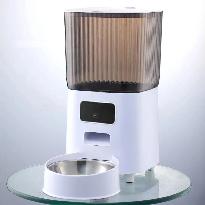 Smart Cat Feeder With Camera Automatic Dispenser