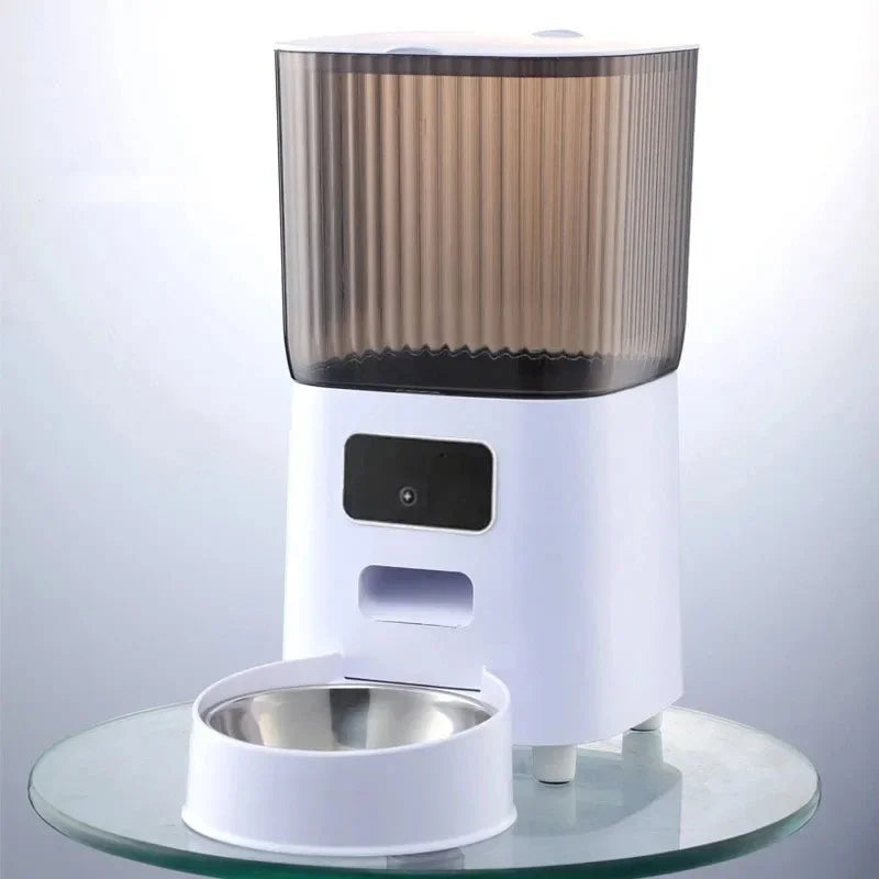 Smart Cat Feeder With Camera Automatic Dispenser