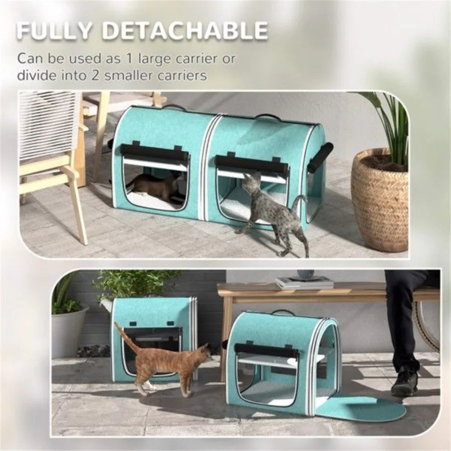 Portable Cat Carrier – Travel Shoulder Pet Carrier
