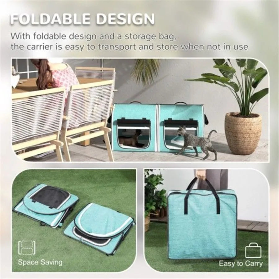 Portable Cat Carrier – Travel Shoulder Pet Carrier
