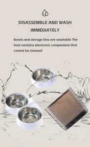 Smart Cat Feeder With Camera Automatic Dispenser