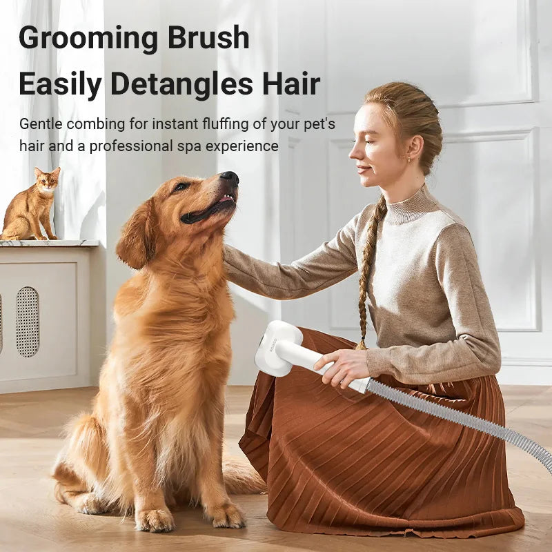 5-in-1 Pet Grooming Vacuum Kit for Cats & Dogs