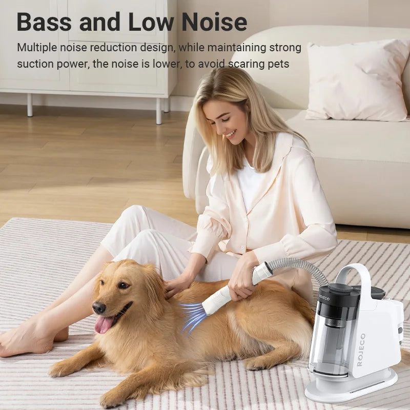 5-in-1 Pet Grooming Vacuum Kit for Cats & Dogs