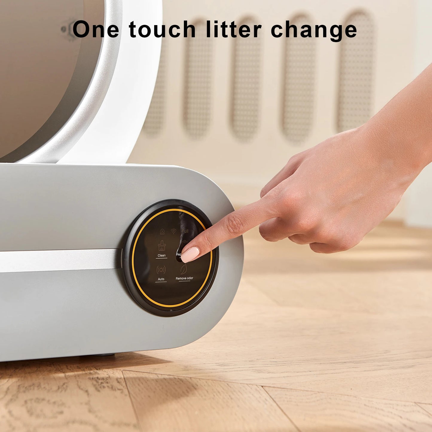 Self-Cleaning Cat Litter Box 6.5L – App Control, Odor Control