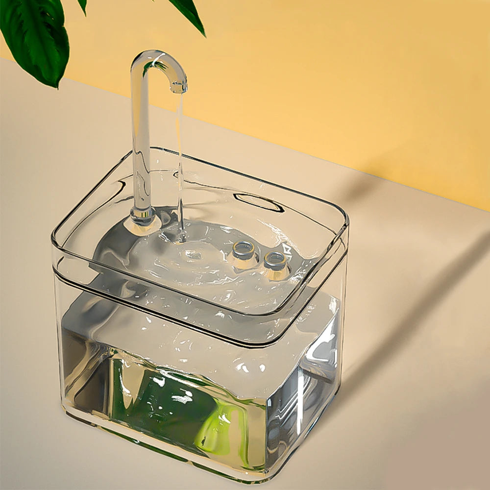 USB Cat Water Fountain – Silent Auto-Filtering