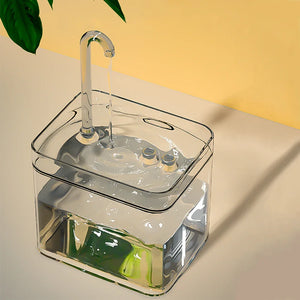 USB Cat Water Fountain – Silent Auto-Filtering - Image #0