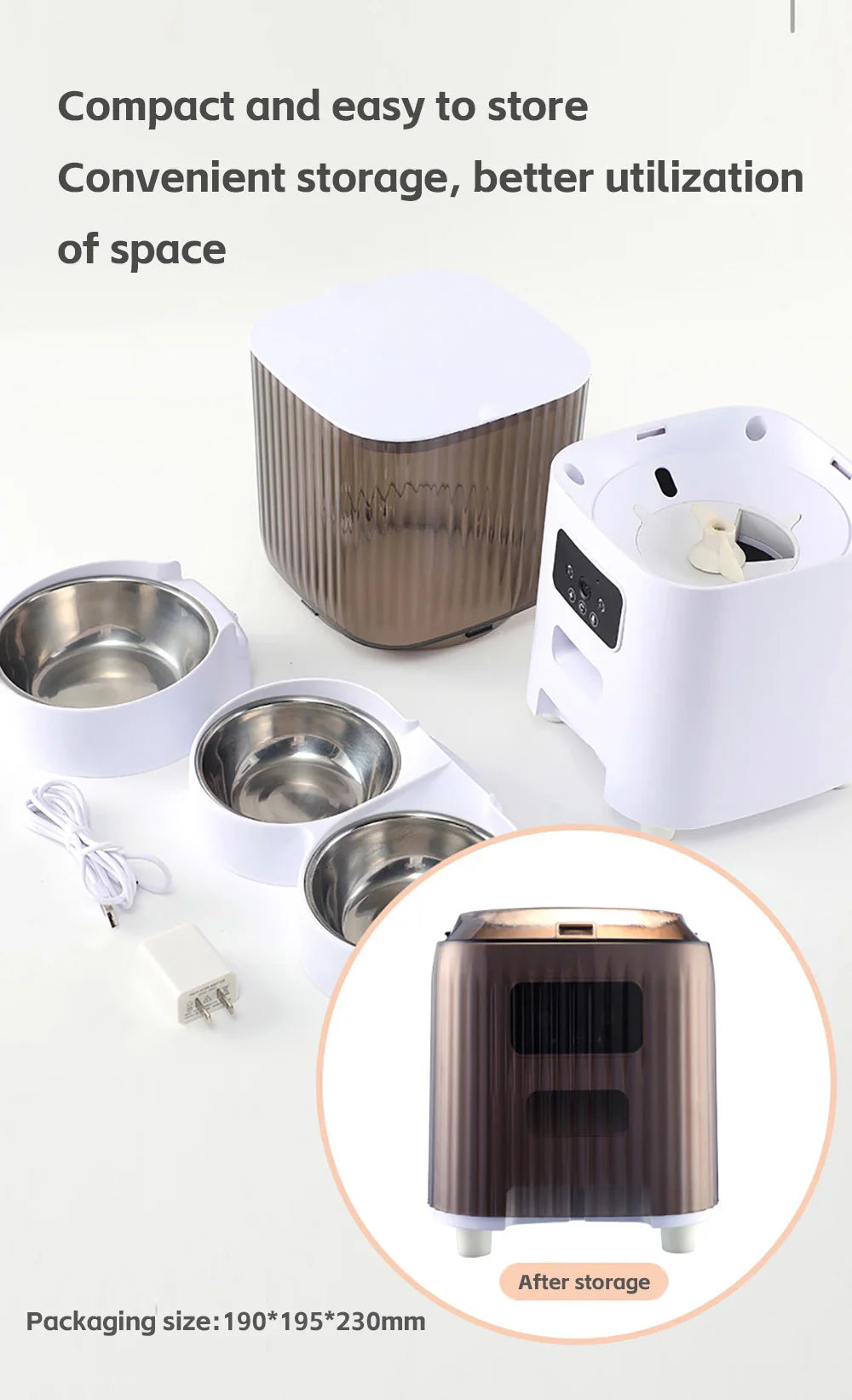 Smart Cat Feeder With Camera Automatic Dispenser