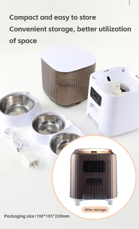 Smart Cat Feeder With Camera Automatic Dispenser