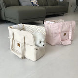 Portable Dog Carrier Bag – Travel Pet Tote for Small & Medium Dogs